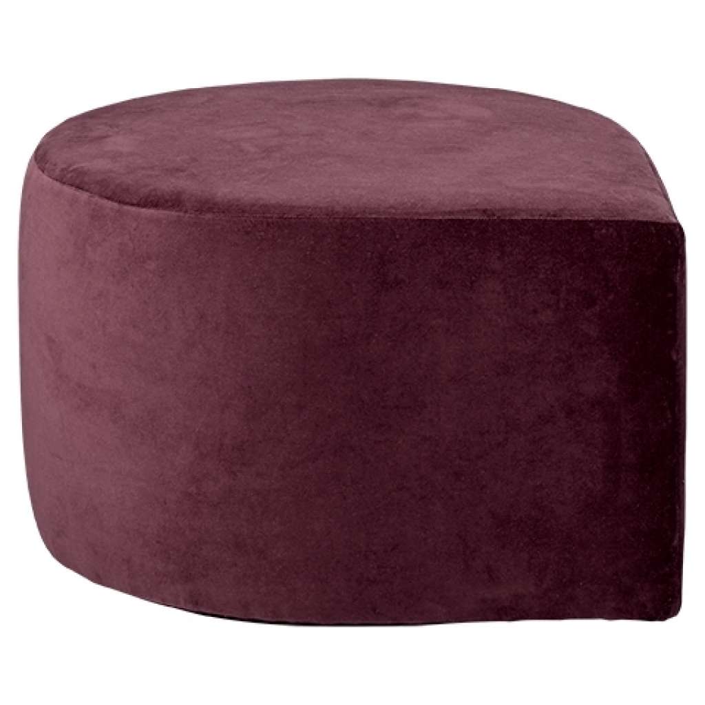 AYTM - Stilla Pouf - Bordeaux - indoor