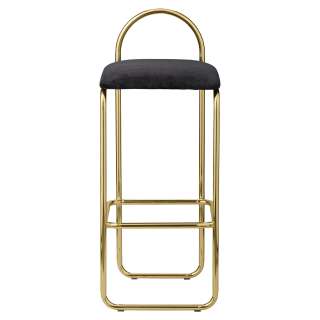 AYTM - Angui Bar Hocker - anthrazit/gold - indoor