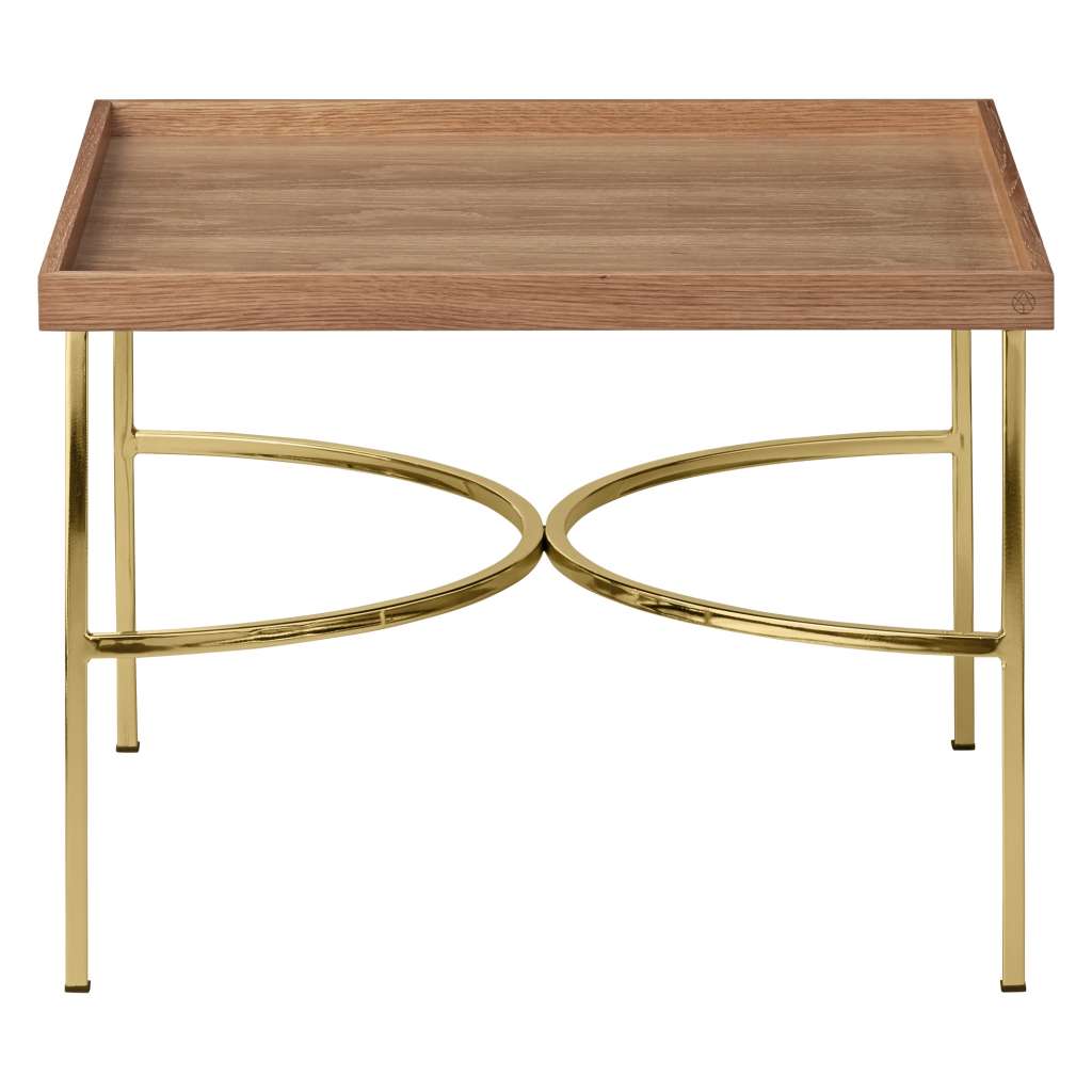 AYTM - Unity Beistelltisch - Eiche/Gold - indoor