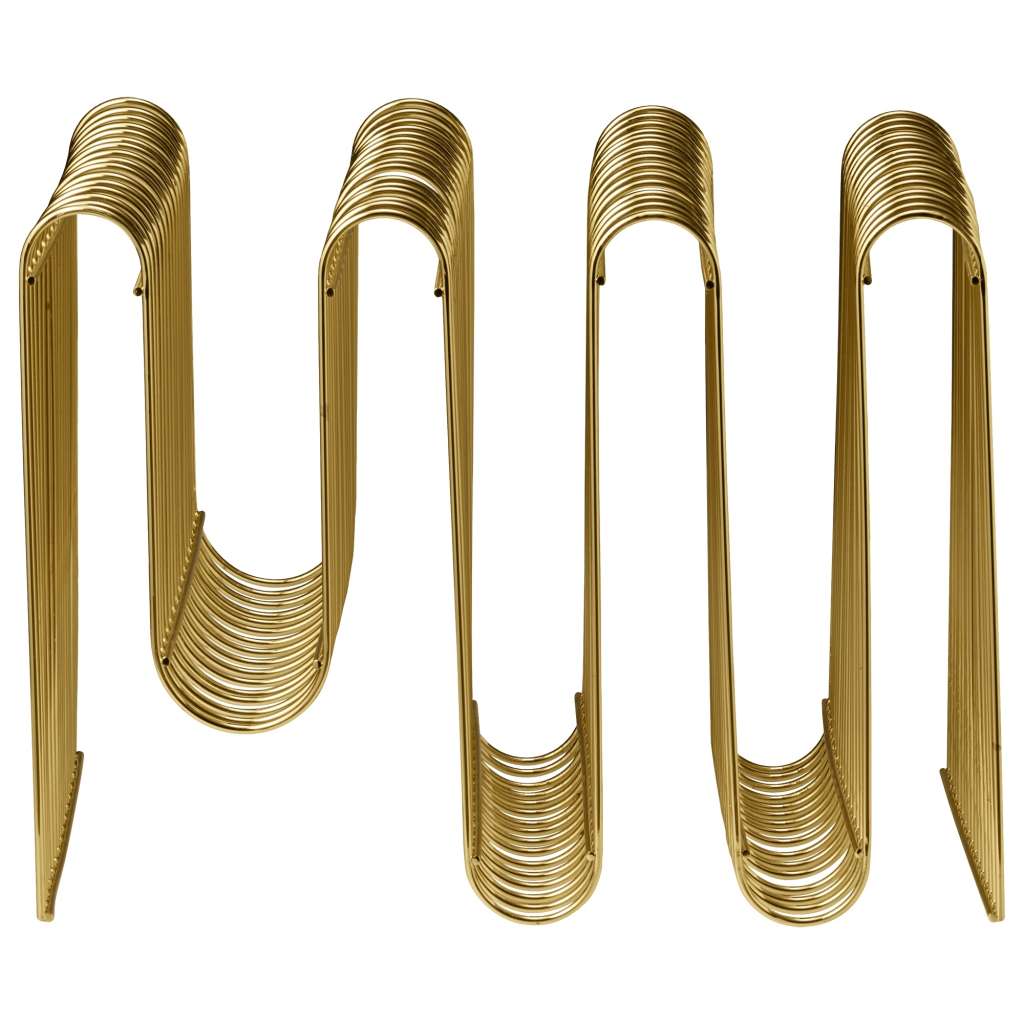 AYTM - Curva Magazinhalter - gold - indoor