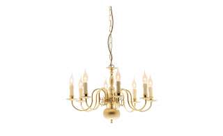 Flämischer Kronleuchter messing 8-flammig ¦ goldØ: 60 Lampen & Leuchten > Innenleuchten > Kronleuchter - Höffner