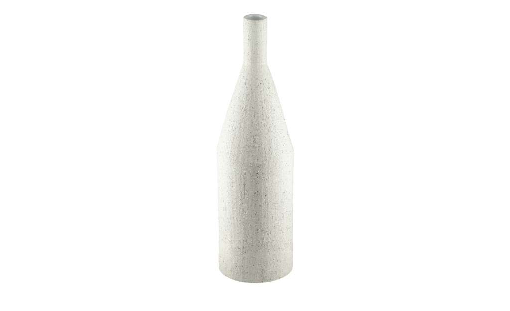 Vase ¦ weiß ¦ Steingut ¦ Maße (cm): H: 48,2 Ø: 14.5 Dekoration > Vasen - Höffner