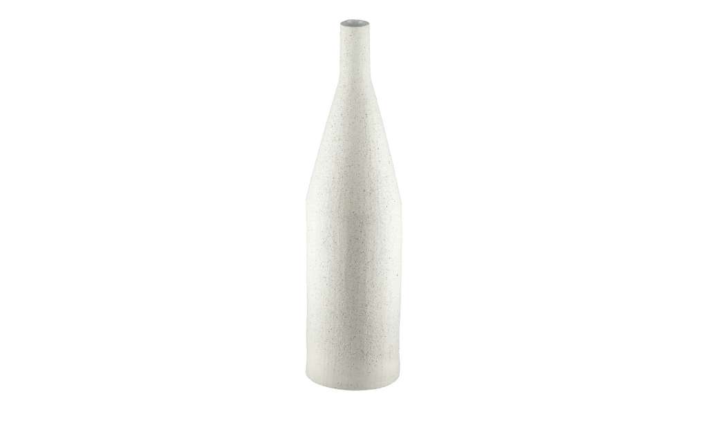 Vase ¦ weiß ¦ Steingut ¦ Maße (cm): H: 57 Ø: 15.6 Dekoration > Vasen - Höffner
