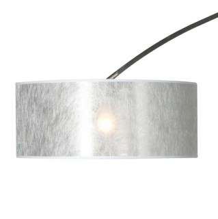 home24 Schirm 50 cm rund-Kunststoff-Silber