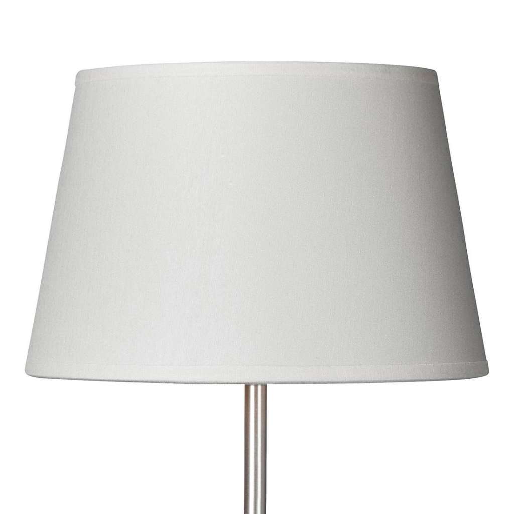 home24 Schirm 18 cm rund-Stoff-Weiss