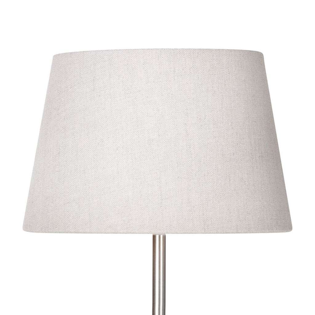 home24 Schirm 18 cm rund-Stoff-Weiss