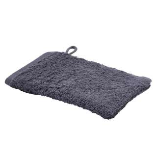 WASCHHANDSCHUH Graphitfarben
