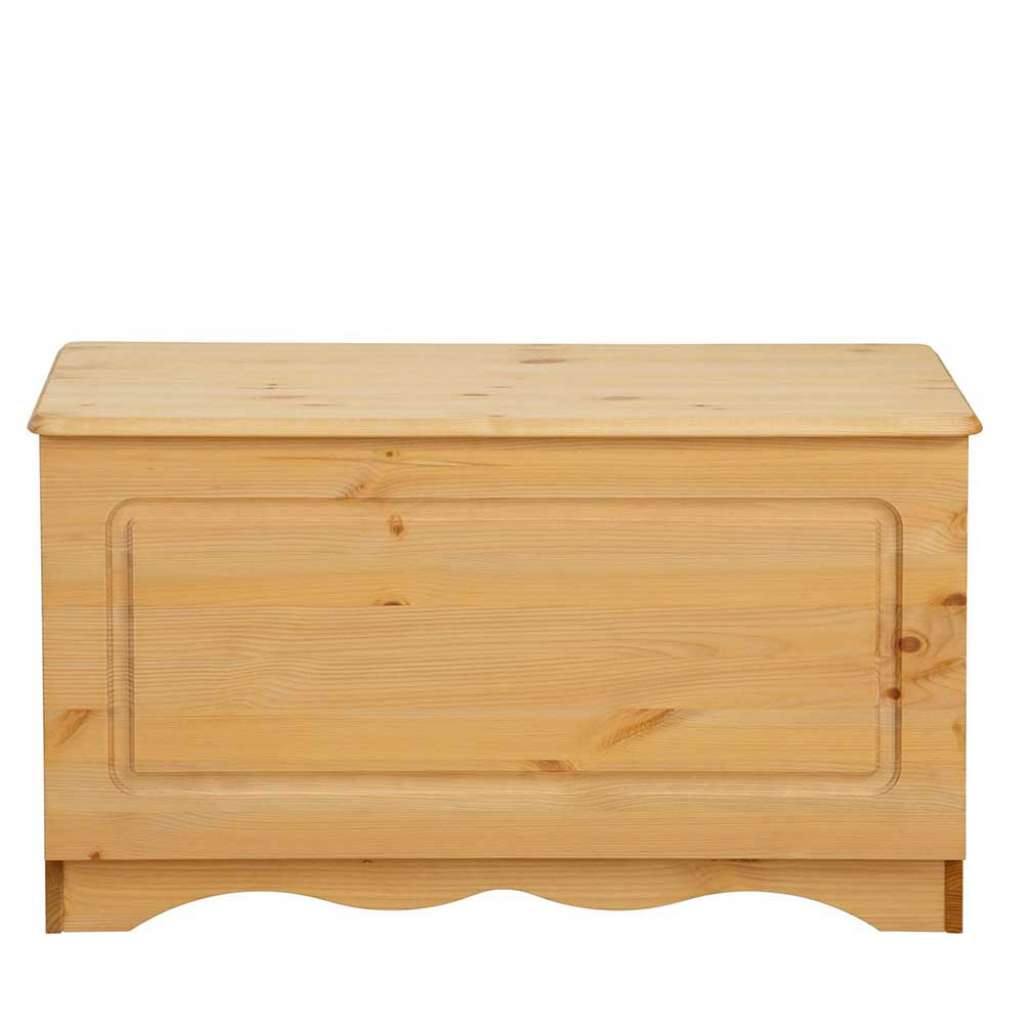 Couchtruhe aus Kiefer Massivholz 80 cm breit