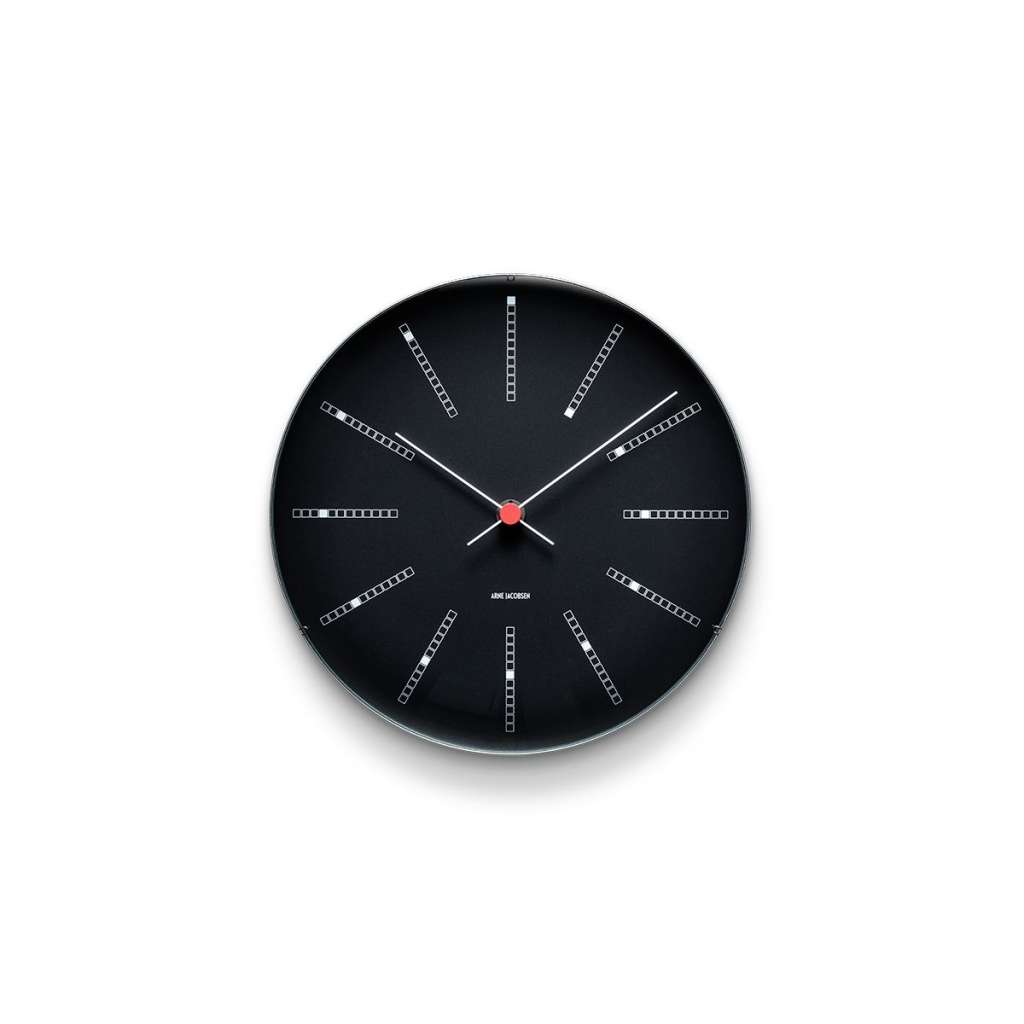 Rosendahl - AJ Bankers Clock 210 - Ø 21 - schwarz - indoor