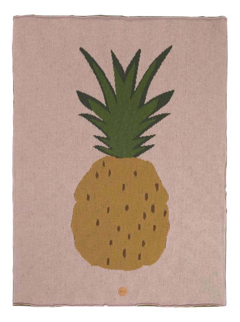 ferm LIVING - Fruiticana Decke - Ananas - indoor