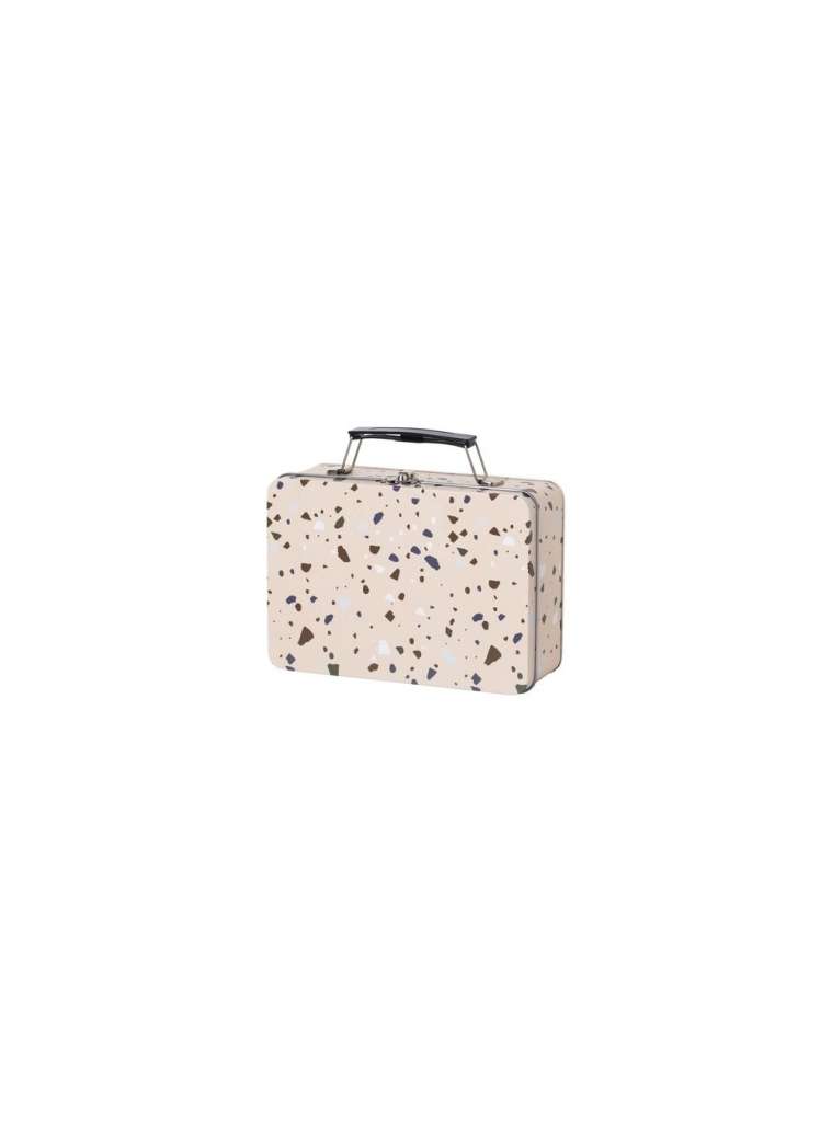 ferm LIVING - Terrazzo Lunch-Box - rosé - indoor