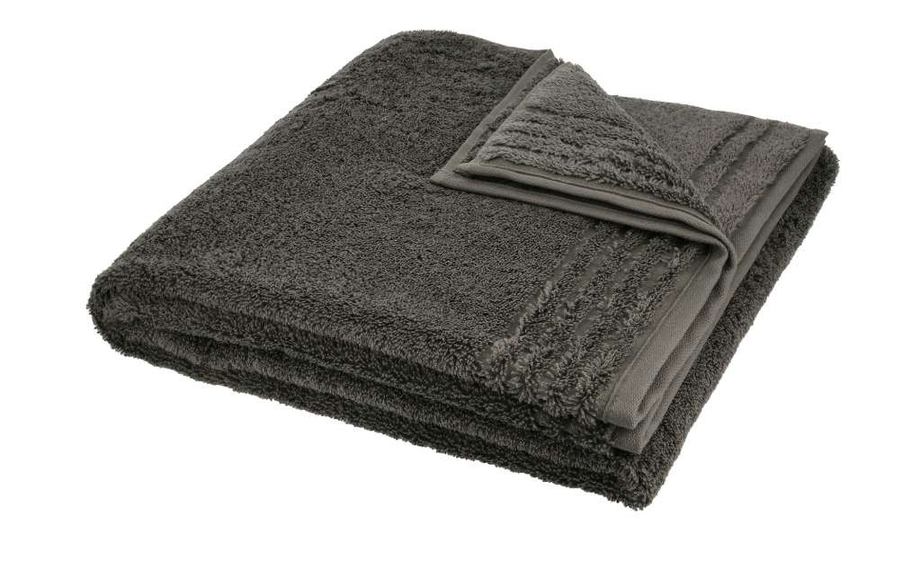 VOSSEN Duschtuch  Vienna Supersoft ¦ grau ¦ 100% Baumwolle ¦ Maße (cm): B: 67 Badtextilien und Zubehör > Handtücher & Badetücher > Duschtücher - Höffner