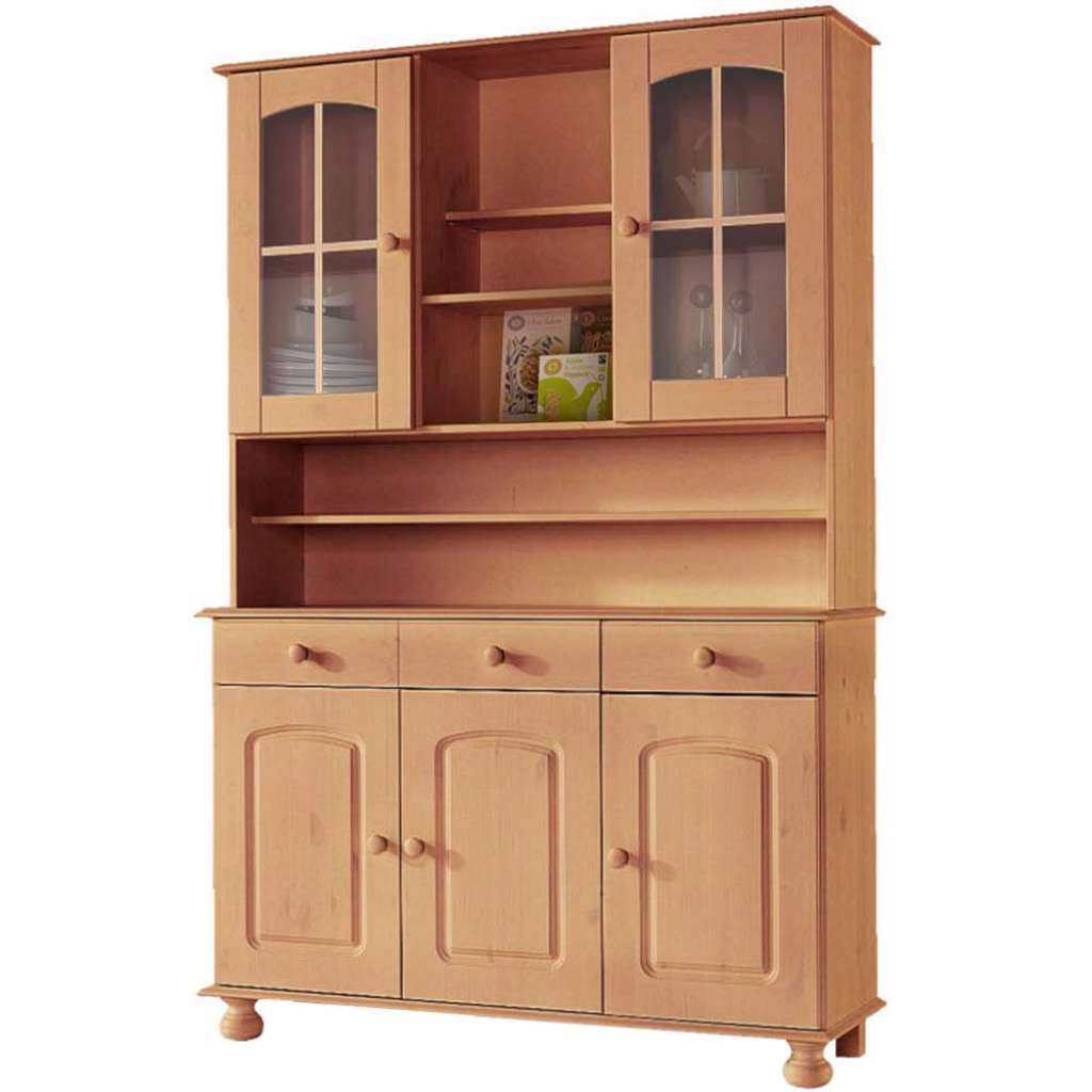 Landhaus Buffetschrank aus Kiefer Massivholz 120 cm breit
