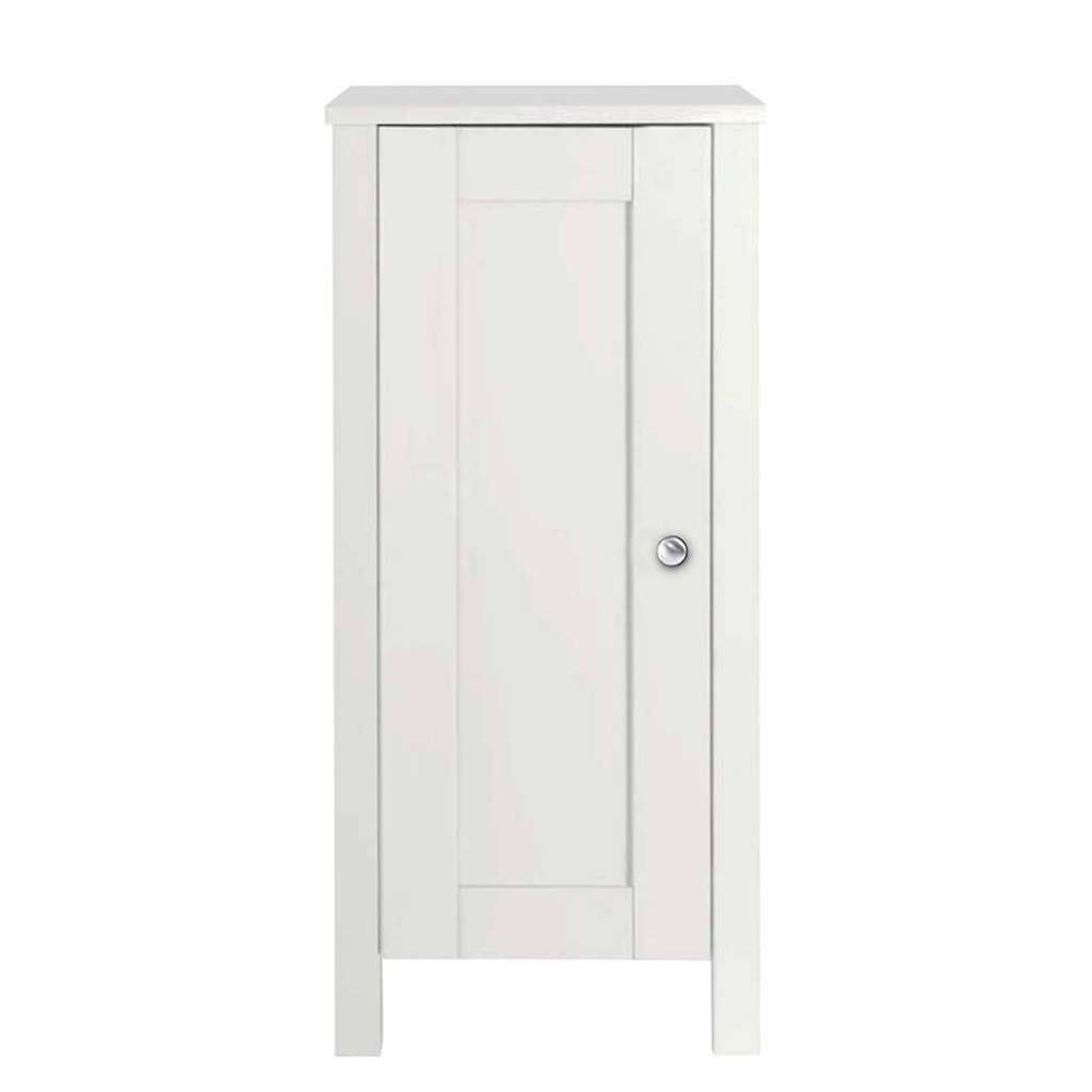 Bad Unterschrank in Weiß 80 cm hoch