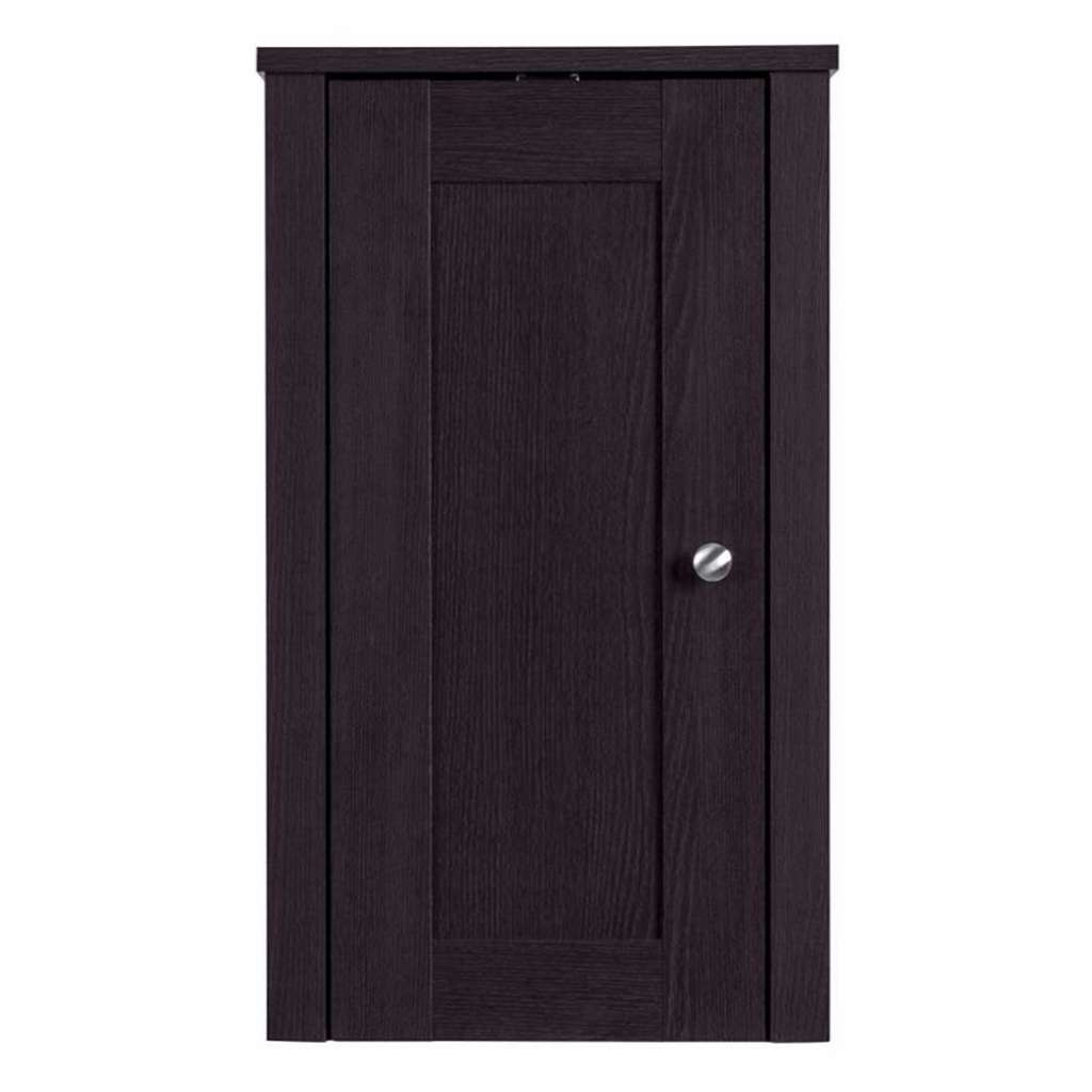 Bad Oberschrank im Landhausstil Dunkelbraun