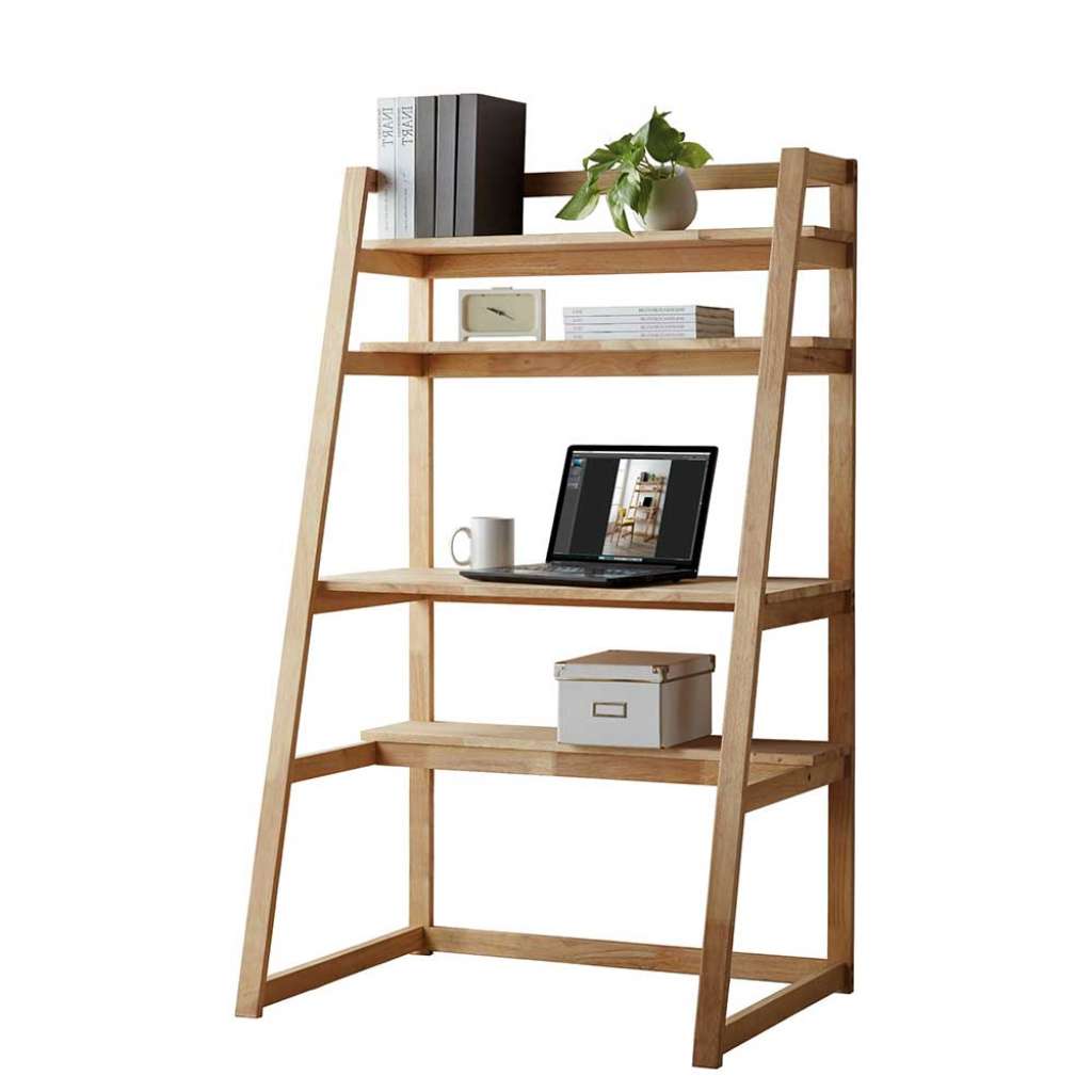 Skandi Design Schreibtisch aus Massivholz 150 cm hoch