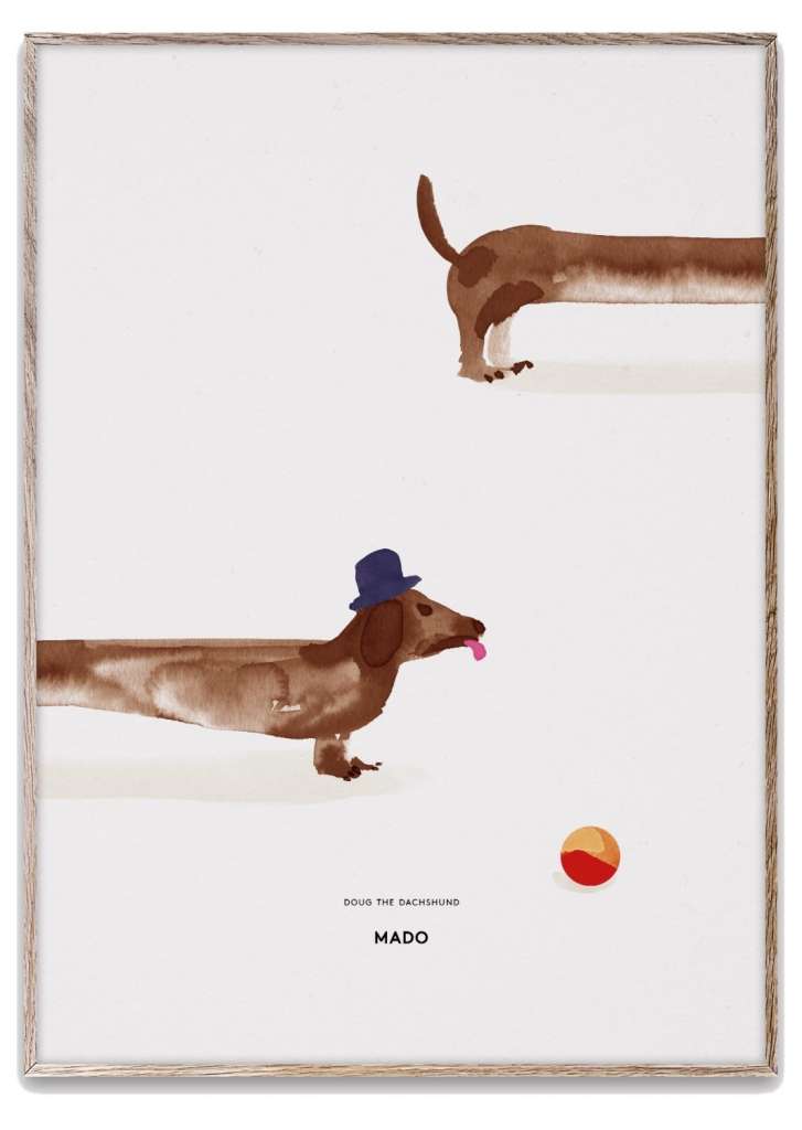 Paper Collective - Doug the Dachshund - - indoor