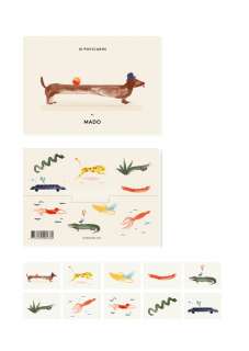 Paper Collective - Box of Friends - 10 x A6 Postkarten - indoor