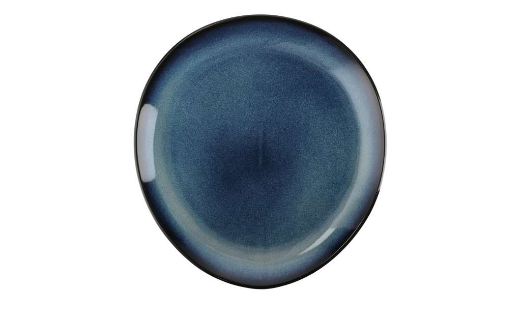 Peill+Putzler Speiseteller ¦ blau ¦ Porzellan ¦ Maße (cm): B: 25 H: 3 Geschirr > Teller - Höffner