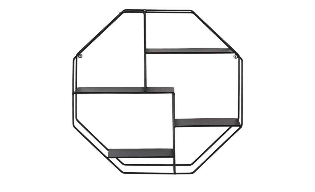 Wandregal ¦ schwarzØ: 45 Regale > Bücherregale - Höffner