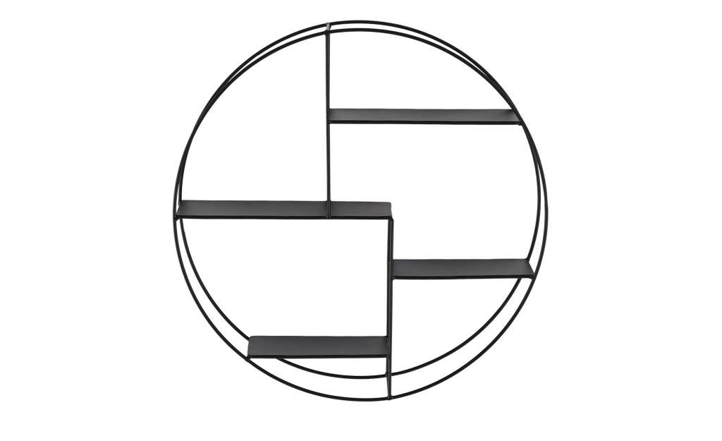 Wandregal ¦ schwarzØ: 45 Regale > Bücherregale - Höffner