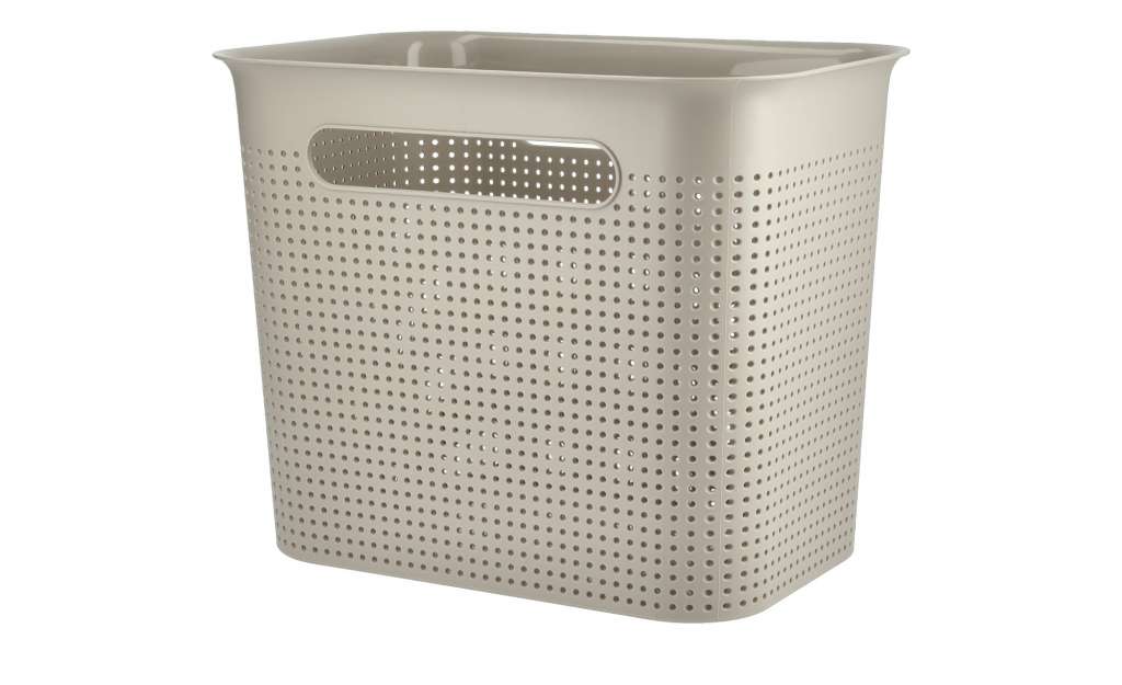 Aufbewahrungsbox ¦ beige ¦ Kunststoff ¦ Maße (cm): B: 26 H: 21 T: 18 Regale > Regal-Aufbewahrungsboxen - Höffner