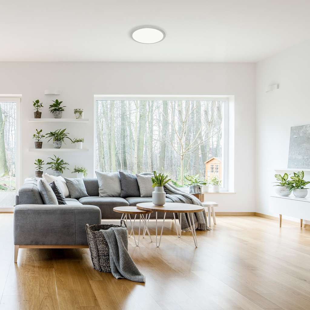 home24 LED-Deckenleuchte Levin