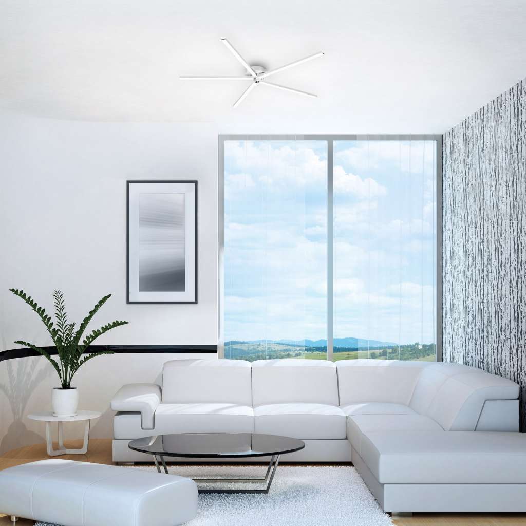 home24 LED-Deckenleuchte Sabine