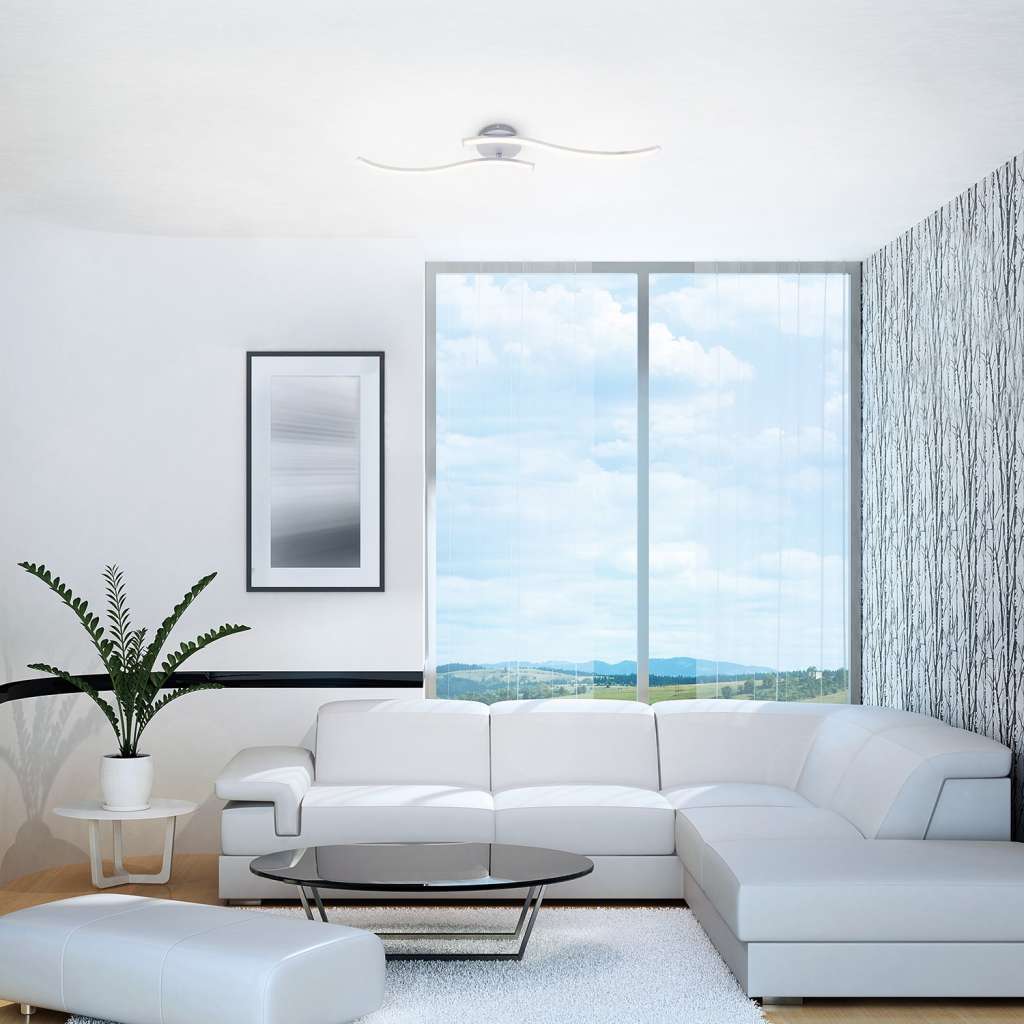 home24 LED-Deckenleuchte Leon