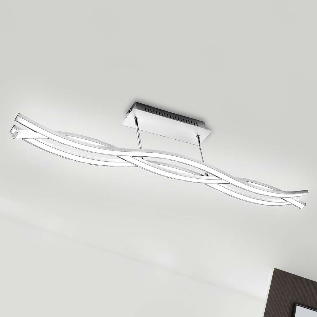 home24 LED-Deckenleuchte Olivia