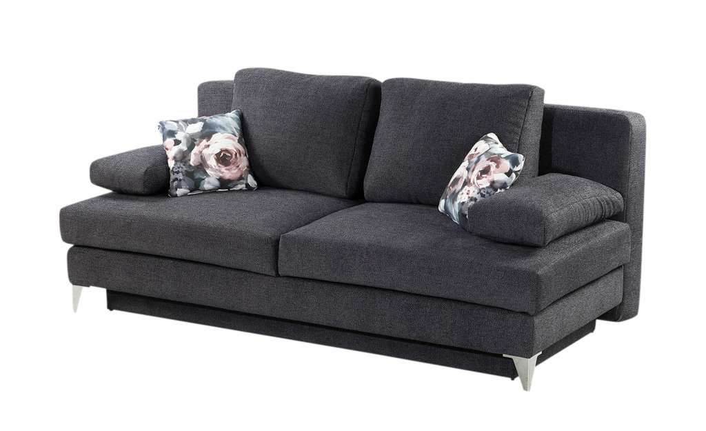 Schlafsofa   Kiara ¦ grau ¦ Maße (cm): B: 202 H: 87 T: 106 Polstermöbel > Sofas > Einzelsofas - Höffner
