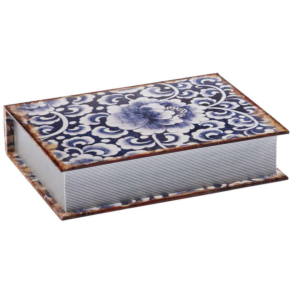 BÜCHERBOX Kunststoff Blau