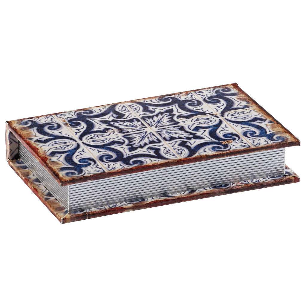 BÜCHERBOX Kunststoff Blau