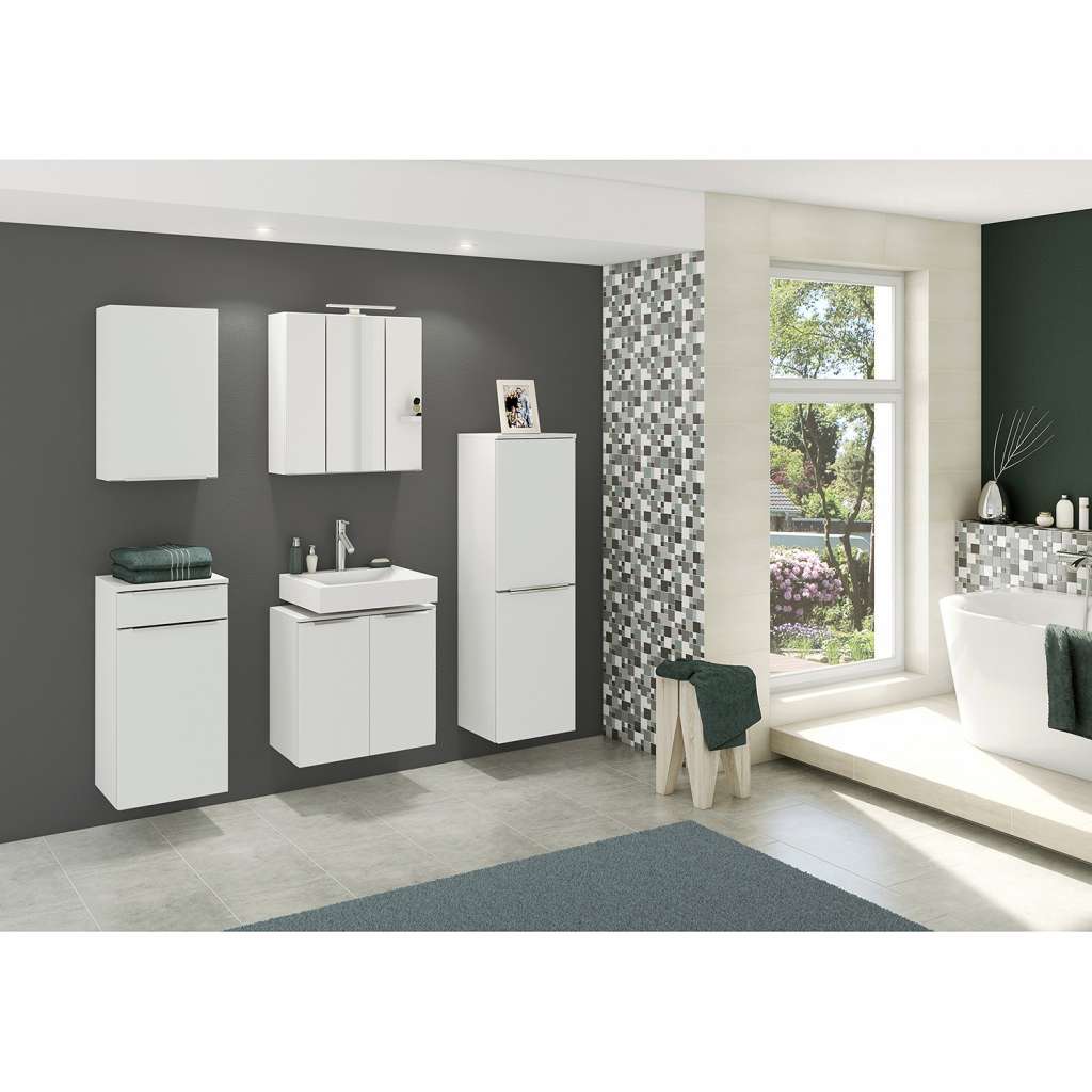 home24 Waschbeckenunterschrank Corno II