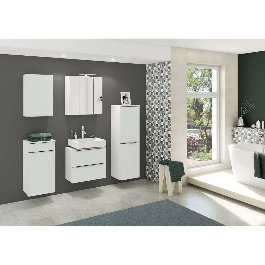 home24 Waschbeckenunterschrank Corno I