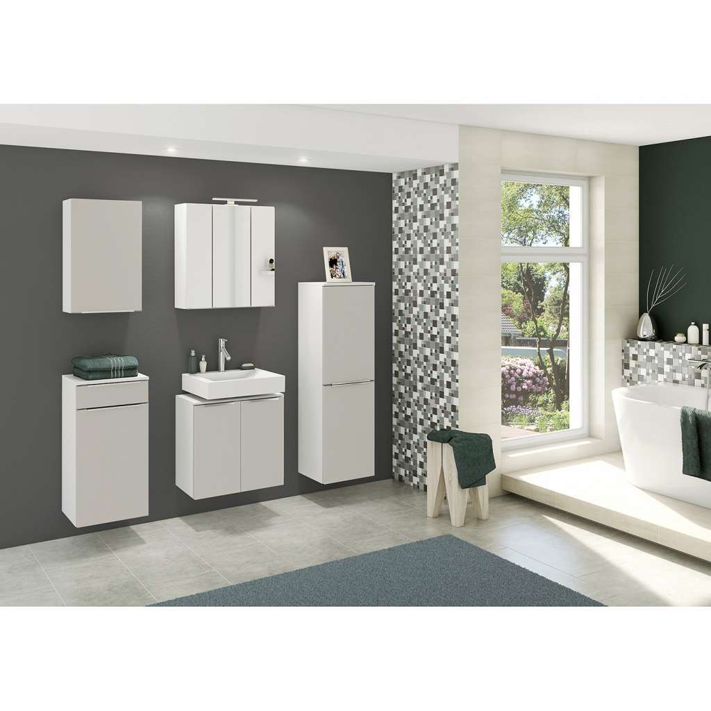 home24 Waschbeckenunterschrank Corno II