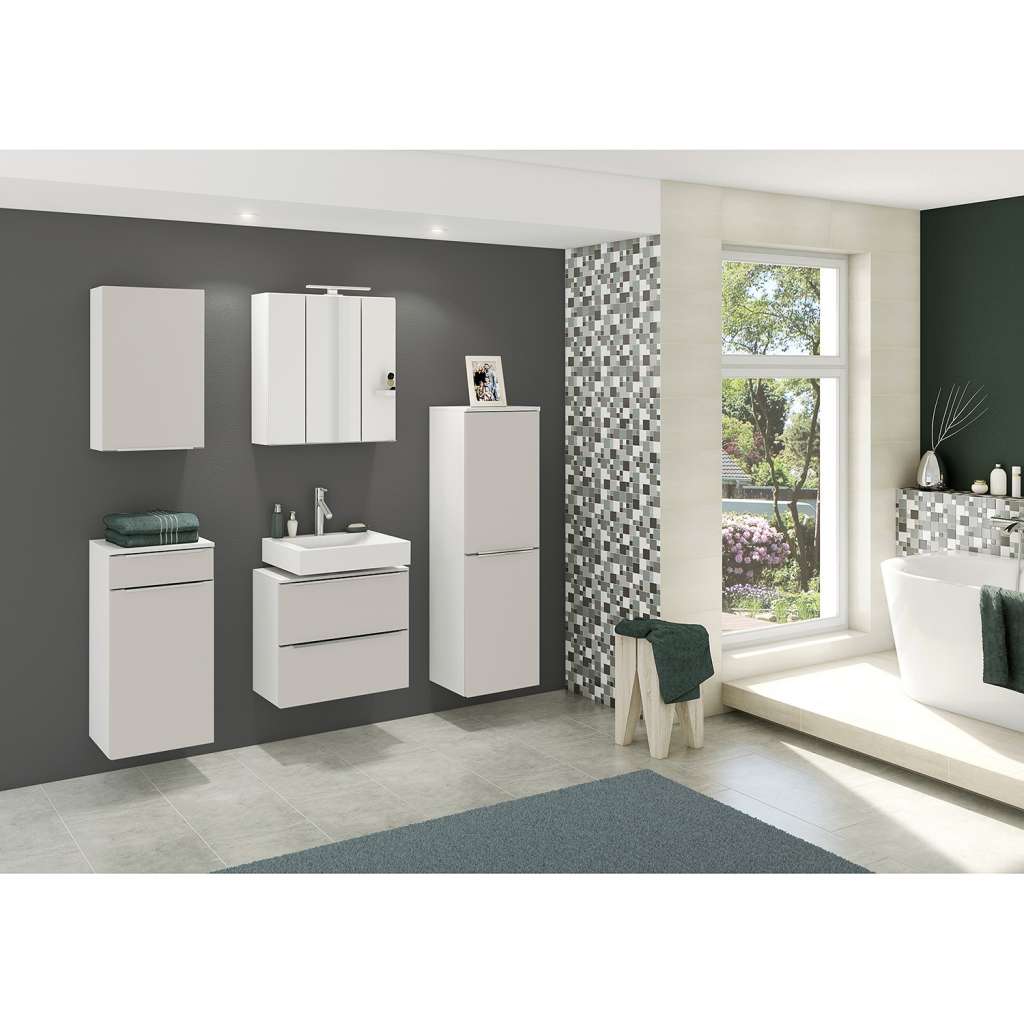 home24 Waschbeckenunterschrank Corno I
