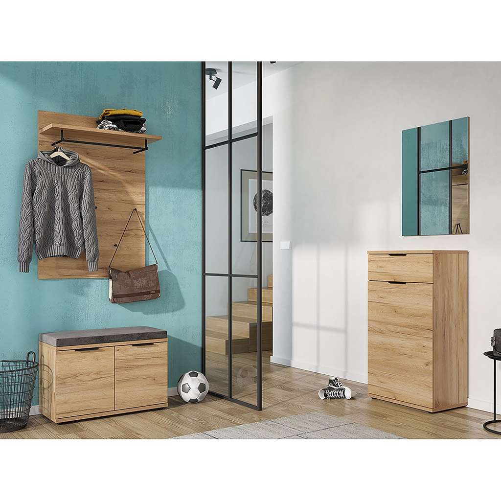home24 Garderobenset Fremont II (4-teilig)