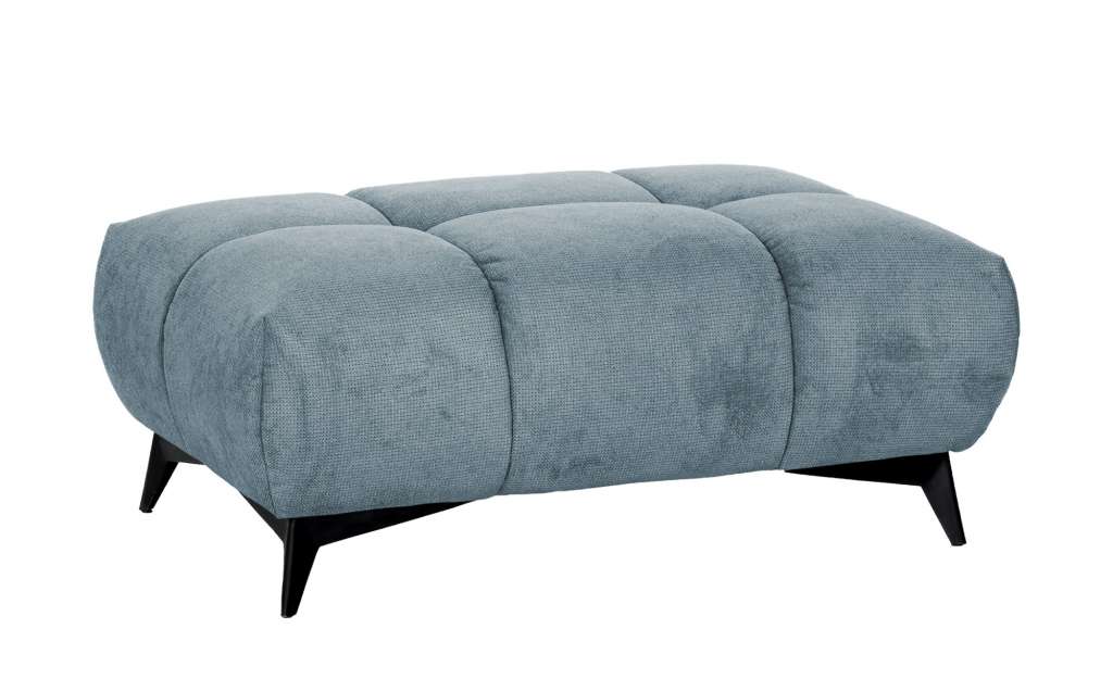 bobb Polsterhocker  Dalia ¦ blau ¦ Maße (cm): B: 105 H: 44 T: 68 Polstermöbel > Hocker - Höffner