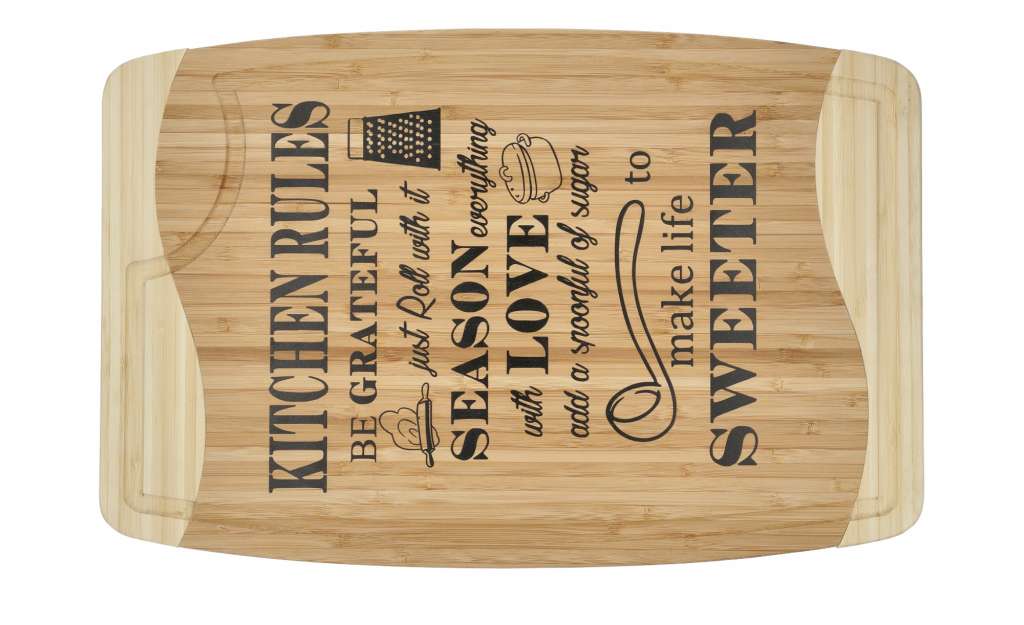 for friends Bambus-Schneidebrett ¦ holzfarben ¦ Holz ¦ Maße (cm): B: 30,4 H: 0,8 Küchenzubehör & Helfer > Schneidebretter - Höffner
