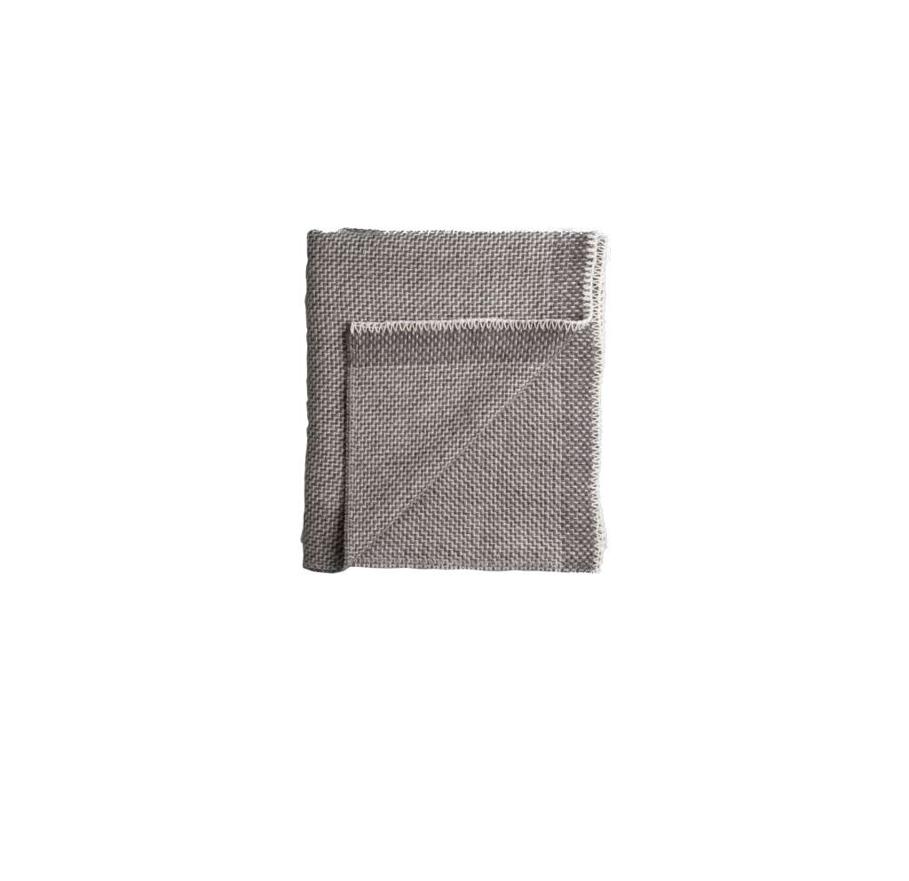 Roros Tweed - Una Decke - grey - indoor