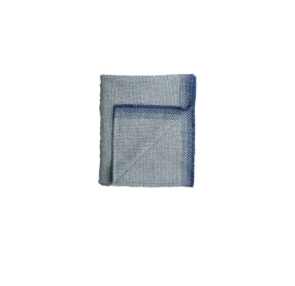 Roros Tweed - Una Decke - blue - indoor