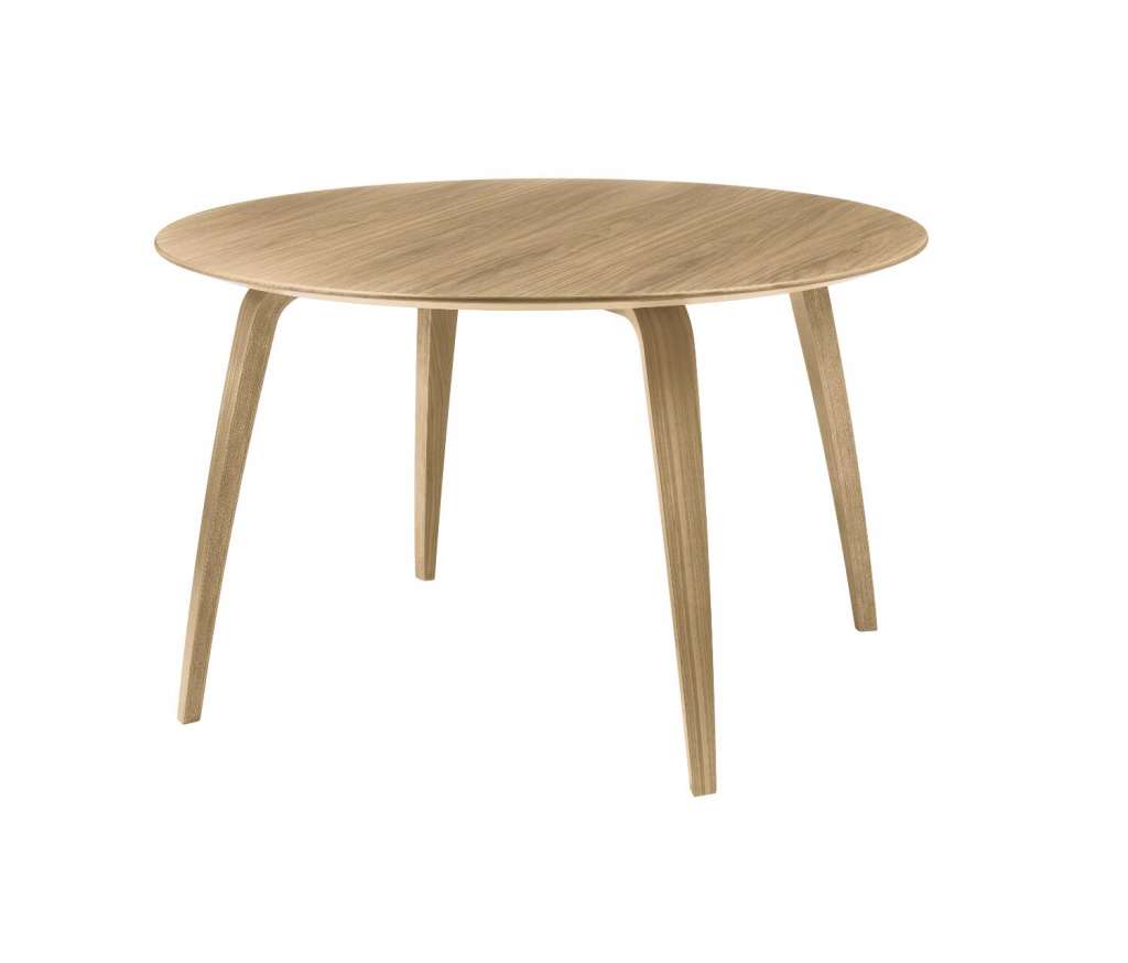Gubi - Gubi Dining Table - Eiche - rund - indoor