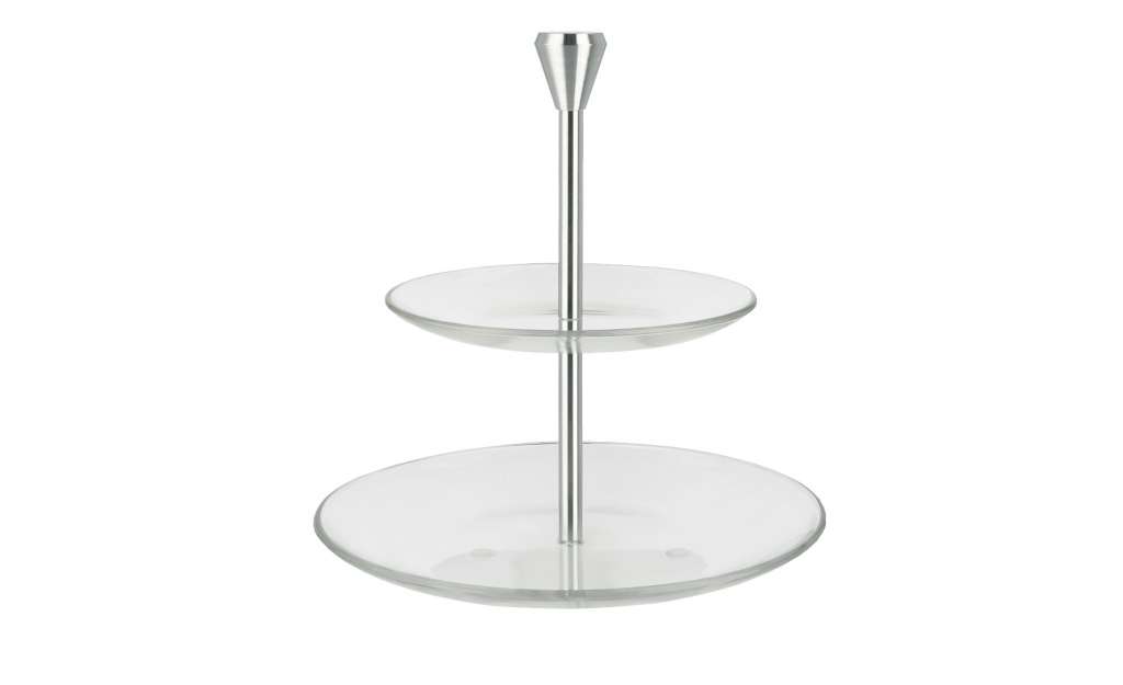 Peill+Putzler Etagere ¦ transparent/klar ¦ Glas , Metall Geschirr > Etageren - Höffner
