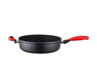 KHG Schmorpfanne  Red'n Hot ¦ schwarz ¦ Aluminium-Guss ¦ Maße (cm): H: 7,5 Ø: 28 Töpfe & Pfannen & Zubehör > Pfannen > Schmorpfannen - Höffner