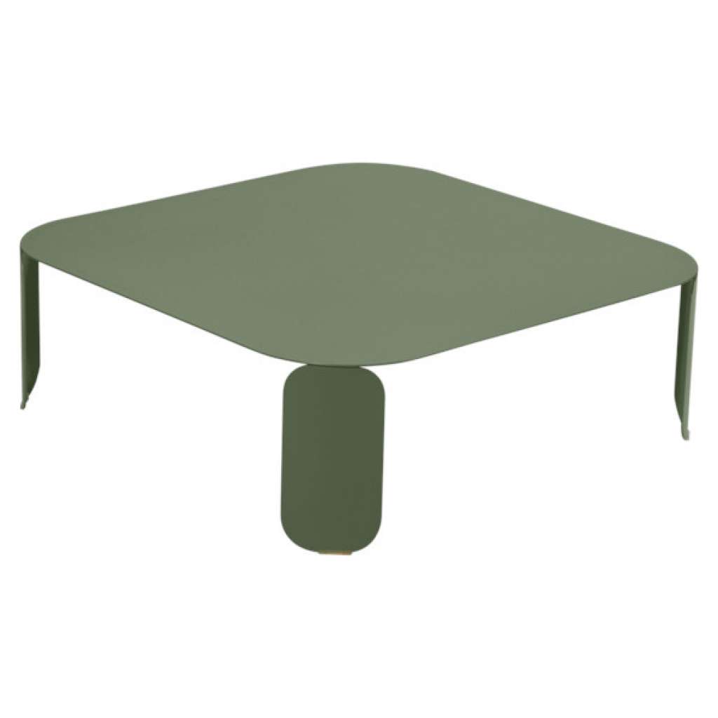 Fermob - Bebop Tisch quadratisch - H 29 cm - Kaktus 82 - indoor