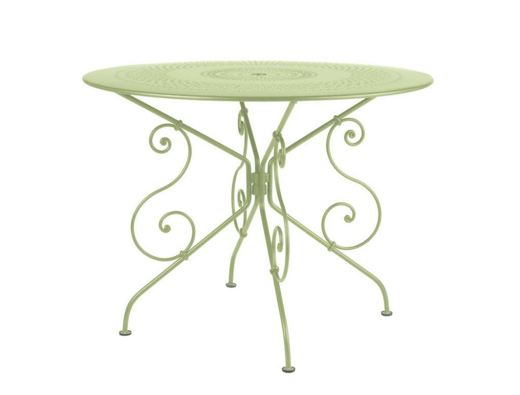 Fermob - 1900 Tisch Ø 96 cm - 65 Lindgrün - outdoor