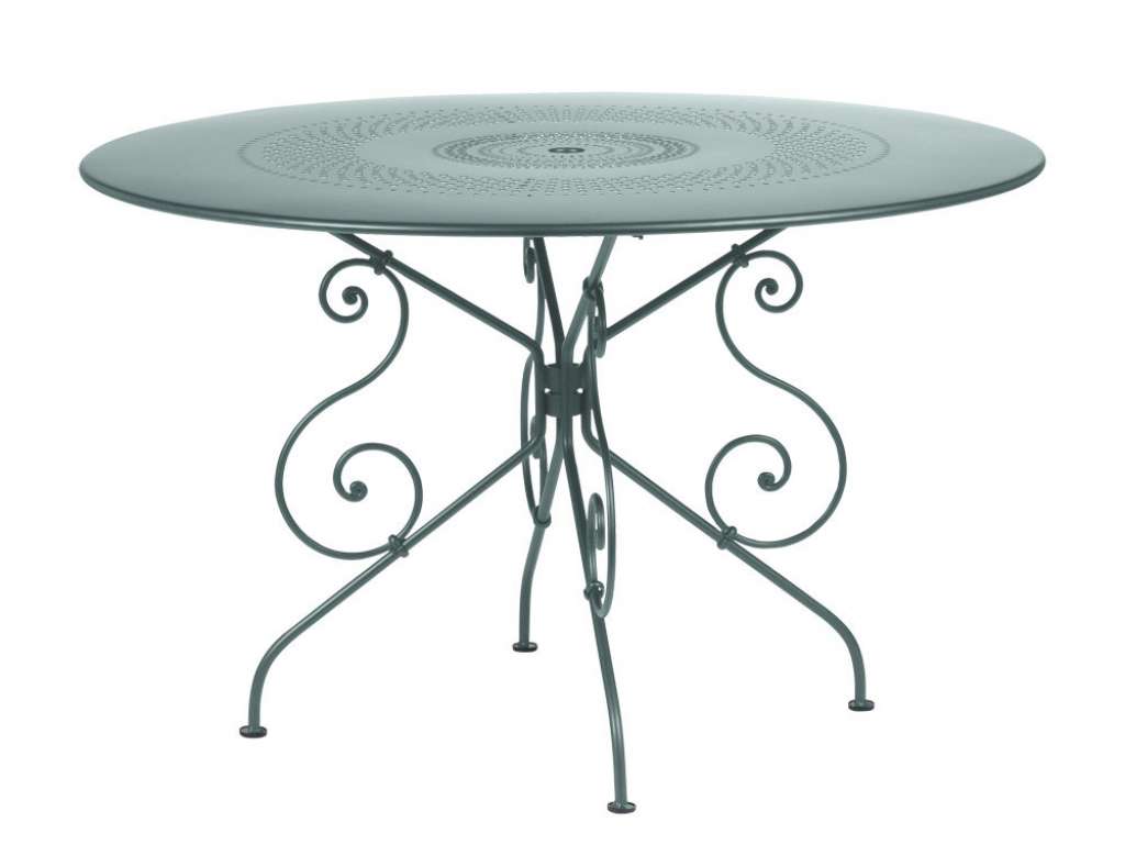 Fermob - 1900 Tisch Ø 118 cm - 26 Gewittergrau - outdoor