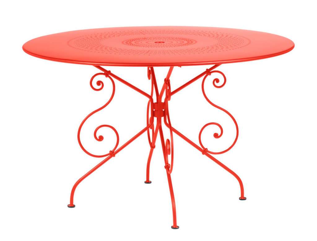 Fermob - 1900 Tisch Ø 118 cm - 45 Capucine - outdoor