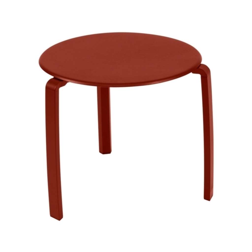 Fermob - ALIZÉ Niedriger Tisch Ø 48 cm  - 20 Ockerrot - outdoor